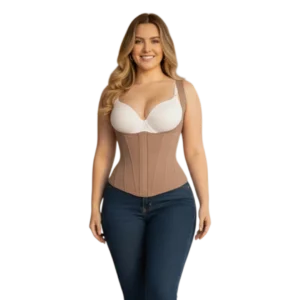 Chaleco Powernet 346 | Faja Reductora de Alta Compresión y 16 Varillas